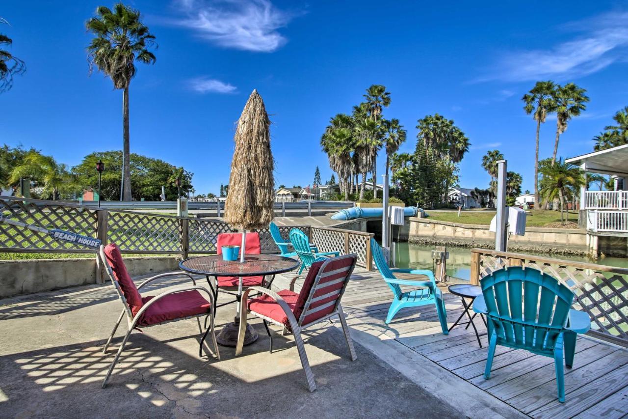 Cozy Waterfront Port Isabel Cottage With Deck! エクステリア 写真